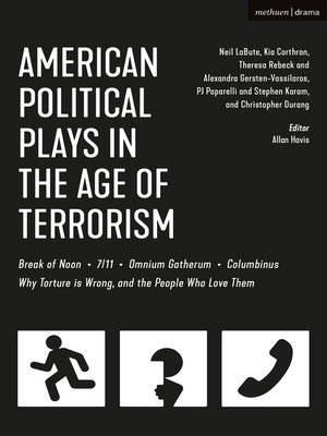 cover image of American Political Plays in the Age of Terrorism